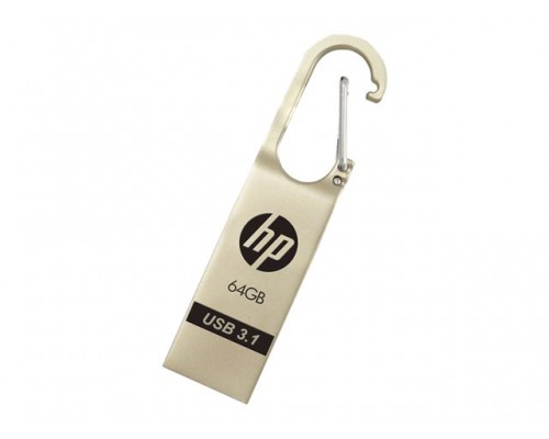 HP x760w Light Gold 64GB USB stick sliding