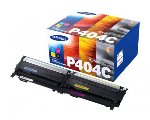 SAMSUNG CLT-P404C/ELS 4-pk CYMK Toner Crt