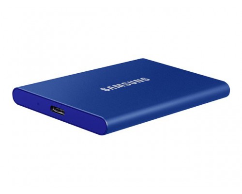 SAMSUNG Portable SSD T7 2TB extern USB 3.2 Gen 2 indigo blue