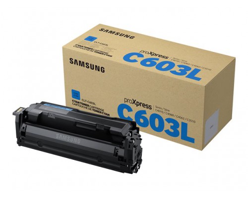 SAMSUNG CLT-C603L/ELS High Yield Cyan Toner Cartridge