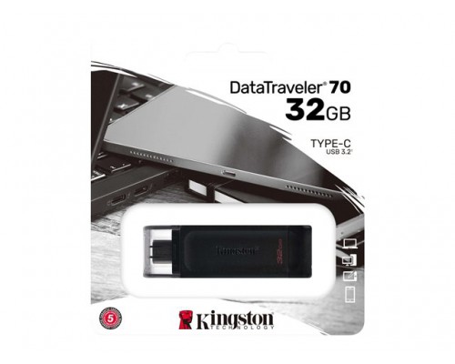 KINGSTON 32GB USB-C 3.2 Gen1 DataTraveler 70