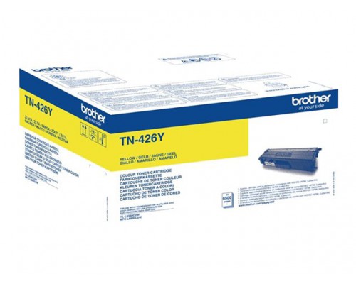 BROTHER TN426Y Toner Cartridge Geel Super Hoge Capaciteit 6.500 pagina s