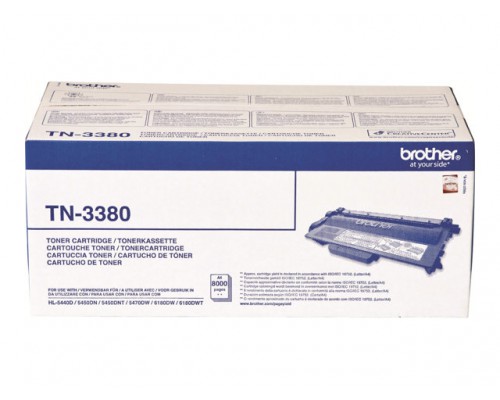 BROTHER TN-3380 toner zwart high capacity 8.000 pagina s 1-pack