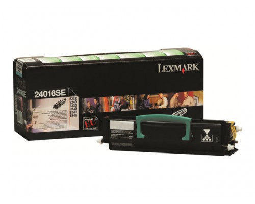 LEXMARK E232, E33x, E340, E342n, E240 tonercartridge zwart standard capacity 2.500 paginas 1-pack return program