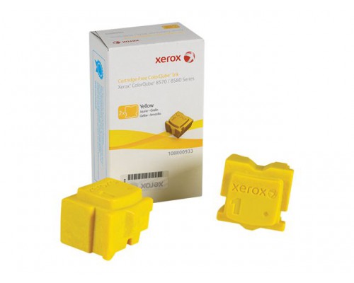 XEROX 8570/8580 ColorQube geel standard capacity 2 x 2.200 pagina s 2-pack