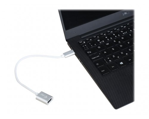 I-TEC USB Type-C to 3.1/3.0/2.0 Typ A Adapter allow connect your USB device e.g. HUB to new Type-C connector 20 cm