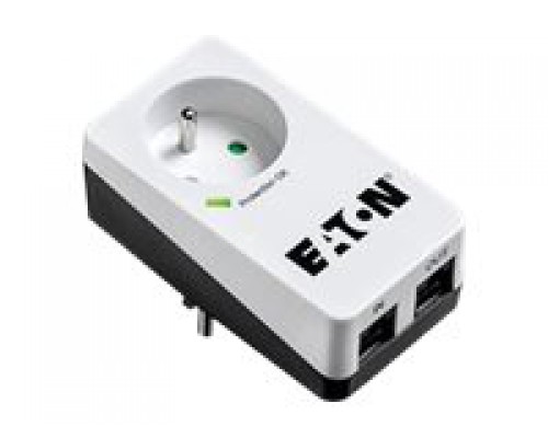 EATON Power Surge Socket 10A Protection Box 1 outlet FR with Tel / Internet line protection USB