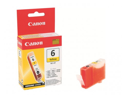 CANON BCI-6Y inktcartridge geel standard capacity 13ml 1-pack