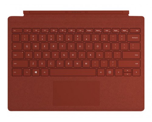 MS Surface Pro Signa Typecover Comm M1725 SC DA/FI/NO/SV Nordic Poppy Red 1 License