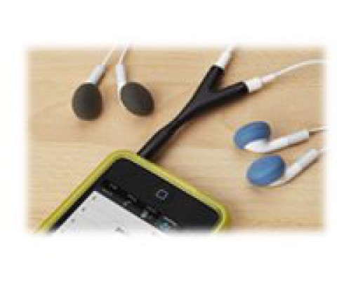 BELKIN iPod Y-adapter splitter 3,5 white 3G 4G Mini U2 Shuffle Nano Video