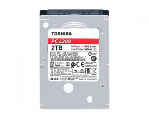 TOSHIBA L200 - Laptop PC Hard Drive 2TB SATA 2.5
