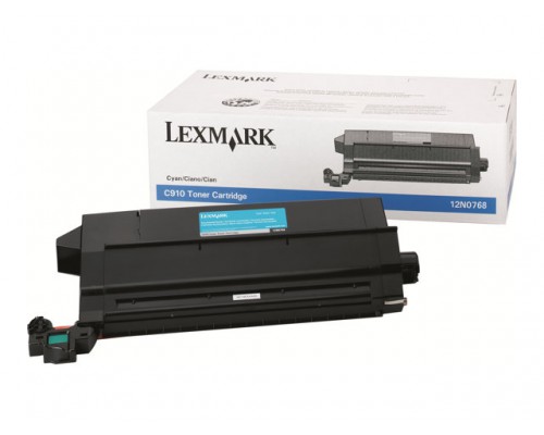 LEXMARK C910 C912 tonercartridge cyaan standard capacity 14.000 paginas 1-pack