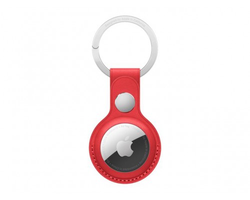APPLE AirTag Leather Key Ring - (PRODUCT)RED