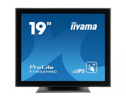 IIYAMA ProLite T1932MSC-B5AG 19inch 10pt touch monitor featuring IPS panel and AG coating