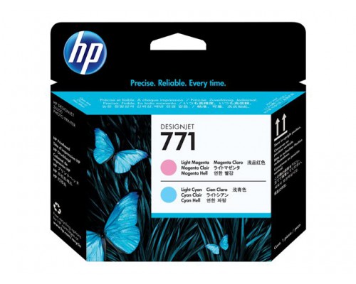 HP 771 originele printkop licht magenta en licht cyaan standard capacity 1-pack