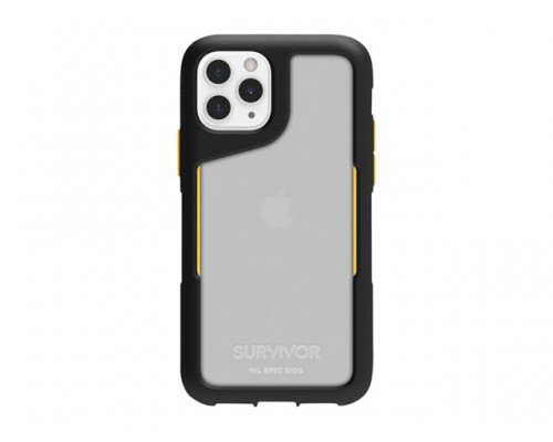 GRIFFIN Survivor Endurance for iPhone 11 Pro - Black/Citrus/Clear