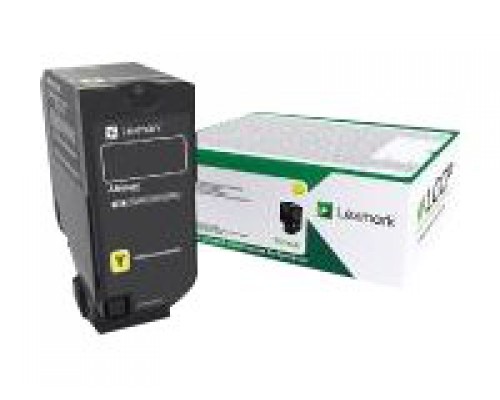 LEXMARK Toner Return Programme Yellow for CS720 CS725 CX725 3k