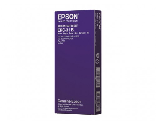 EPSON ERC31B lint zwart 4.500.000 karakters 1-pack
