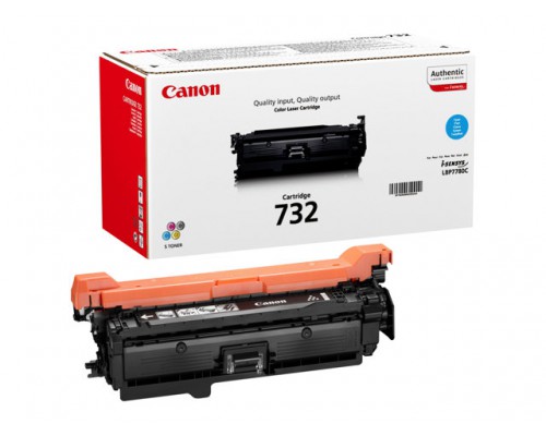 CANON 732-C tonercartridge cyaan standard capacity 6.400 paginas 1-pack