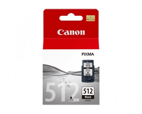 CANON PG-512 inktcartridge zwart standard capacity 15ml 401 pagina s 1-pack blister met alarm