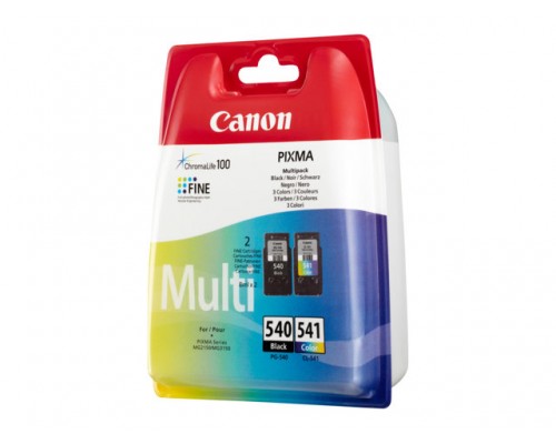 CANON PG-540 / CL-541 inktcartridge zwart en kleur standard capacity combopack blister zonder alarm