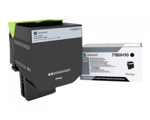 LEXMARK High Yield Black Toner Cartridge