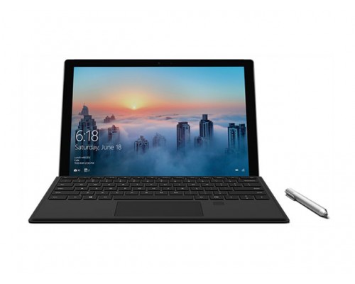 MS Surface Pro Signa Type Cover FRP Commercial SC Hardware M1755 Black English International Euro Black (GB)