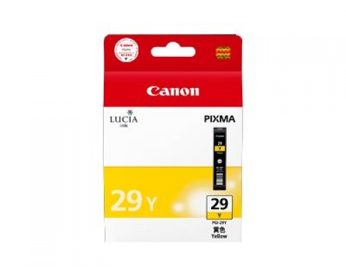 CANON PGI-29 Y inktcartridge geel standard capacity 1.420 pictures 1-pack