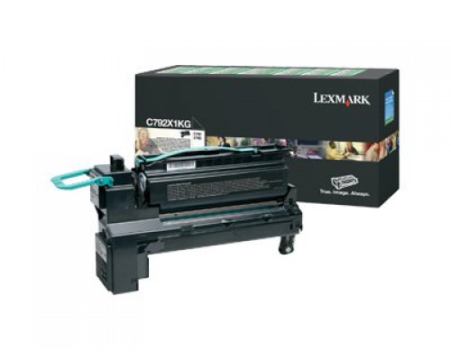 LEXMARK C792 toner zwart standard capacity 20.000 pagina s 1-pack return program