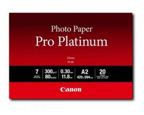 CANON PT-101 A2 photo paper platinum 20 sheets