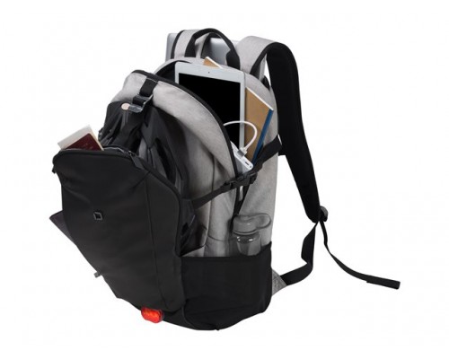 DICOTA Backpack GO 13-15.6 light grey