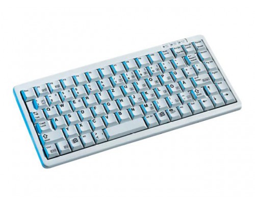 CHERRY Compact corded Keyboard PS/2 USB grey (US)