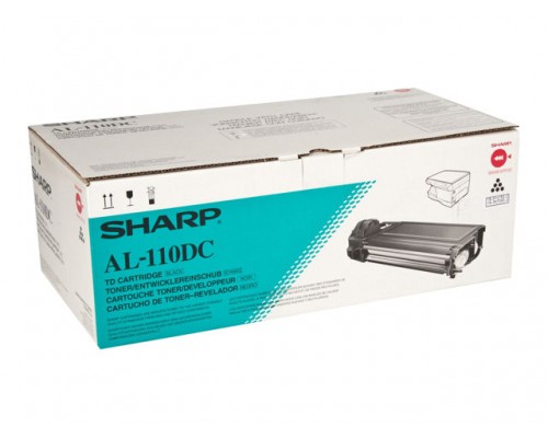 SHARP AL-110DC toner zwart standard capacity 4.000 paginas 1-pack developer
