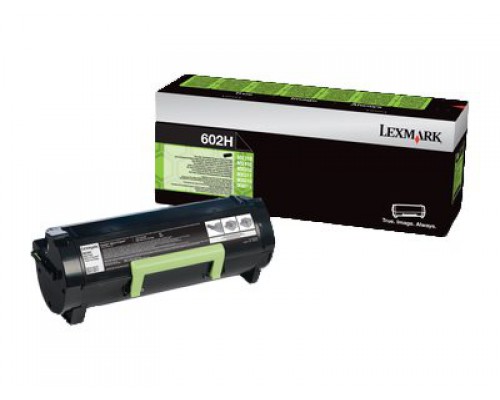 LEXMARK 602H tonercartridge zwart high capacity 10.000 paginas 1-pack return program