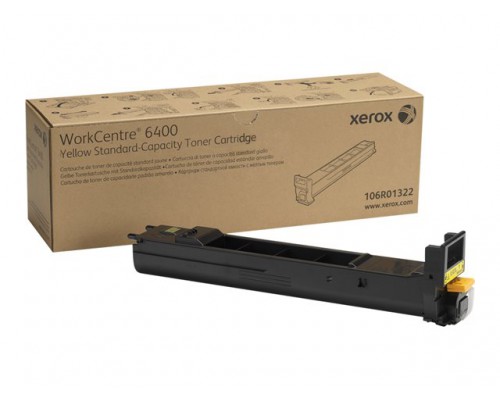 XEROX WC6400 tonercartridge geel standard capacity 8.000 pagina s 1-pack