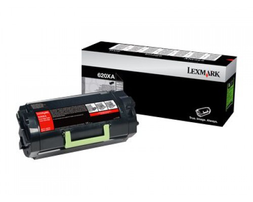 LEXMARK 620XA tonercartridge zwart standard capacity 45.000 pagina s 1-pack