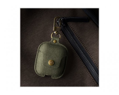TWELVE SOUTH AirSnap for AirPods twill olive green