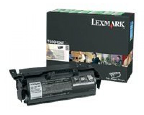 LEXMARK T65X tonercartridge zwart standard capacity 25.000 pagina s 1-pack return program label cartridge