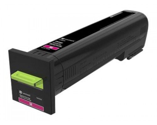 LEXMARK CS820 Cartridge of toner magenta very high capacity 22K