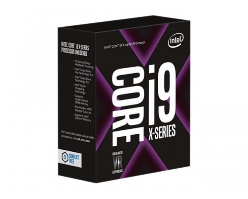 INTEL Core i9-10900X 3.7GHz 19.25MB Cache Box CPU