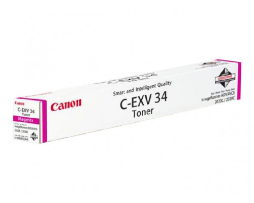 CANON C-EXV 34 toner magenta standard capacity 19.000 paginas 1-pack