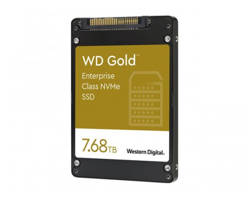 WD Gold Enterprise Class NVMe SSD 7.68TB 2.5inch U.2 PCIe Gen 3.1