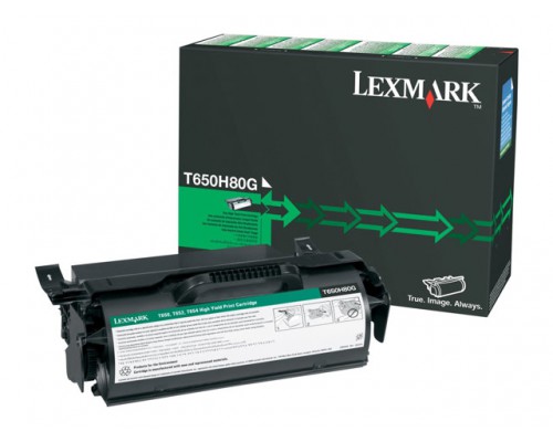 LEXMARK T65X tonercartridge zwart high yield 25.000 pagina s