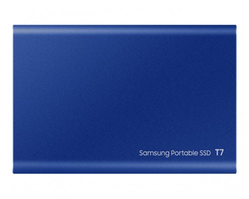 SAMSUNG Portable SSD T7 2TB extern USB 3.2 Gen 2 indigo blue