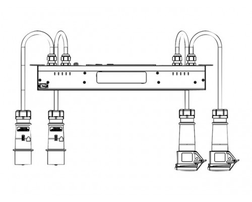 EATON EPDU IL 0U 2x309 16A 1P309 16A 1Px2