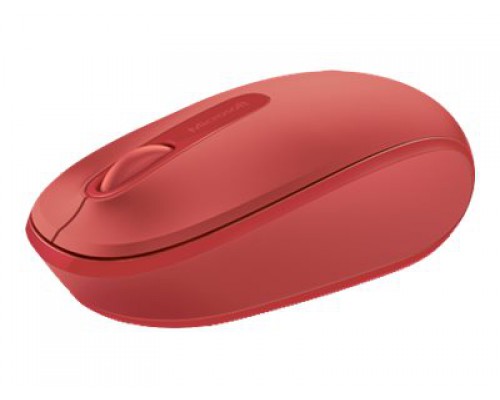 MS Wireless Mbl Mouse 1850 EN/AR/CS/NL/FR/EL/IT/PT/RU/ES/UK EMEA EFR Flame Red V2