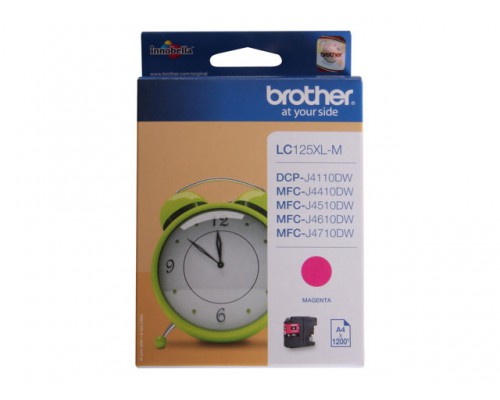 BROTHER LC125XLM magenta ink