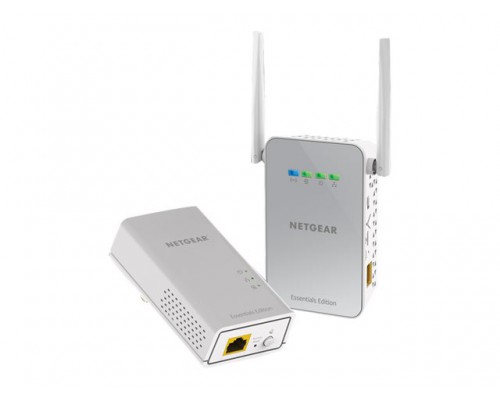 NETGEAR Powerline Wireless 1000 Set - 1x PL1000 Adapter 1xPLW1000 WiFi IEEE 2.4 GHz/5 GHz 802.11 b/g/n/ac Access Point