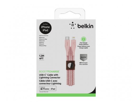 BELKIN DURATEK PLUS LIGHTNING TO USB-C CABLE 4