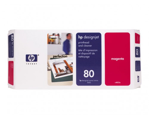 HP 80 originele printkop magenta standard capacity 2.500 pagina s 1-pack